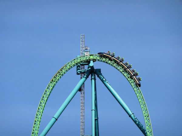 Kingda Ka - najvyššia a najrýchlejšia horská dráha v Amerike !