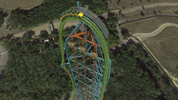 Kingda Ka - najvyššia a najrýchlejšia horská dráha v Amerike !