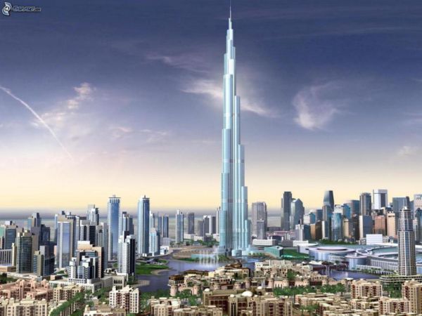 Najvyššia budova sveta ! Samozrejme, že v Dubaiji !