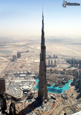 Najvyššia budova sveta ! Samozrejme, že v Dubaiji !