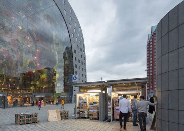 Markthal - Tržnica v Rotterdame, Holandsko