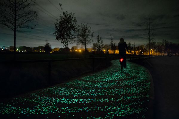 Úžasná cestička pre cyklistov v Holandsku.
