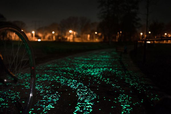 Úžasná cestička pre cyklistov v Holandsku.