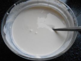 Bryndzové halušky (krok 4/6)