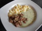 Kôprová omáčka s hovädzím mäsom