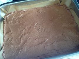 Tvarohový brownies s černicami (krok 2/8)