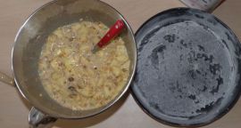 Zdravý jablkový koláč s müsli (krok 3/4)