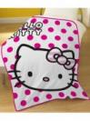 Flisová deka hello kitty