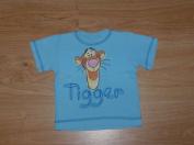 Tyrkisové tričko s tigrom