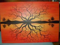 Orange abstract