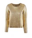 Zlatý sveter z h&m