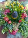Ikebana, kytica, veniec