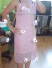 Ružové letné šaty
