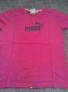 Ruzove tricko puma
