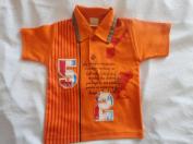 Oranžové polo tričko v.98