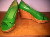 Dámske zelené topánky