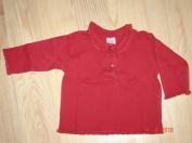 Bordové tričko h&m