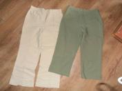 2x capri nohavice