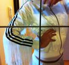 Bunda so strapcami adidas