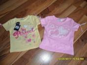 2x tričko 6-12m
