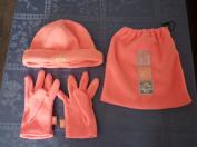 Flisový set ružový