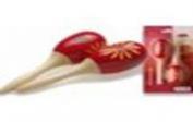 Rumba gule maracas
