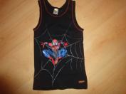 Čierne tielko spiderman