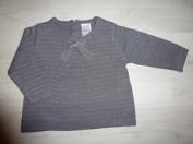Sivo-strieborný pulovrik