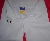3/4 biele nohavice