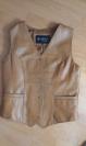 Dámska kožená vesta k-cer