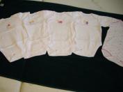 Tričká/body 5 ks (6-12m)