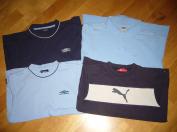 Tričká puma, umbro,fila