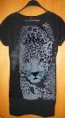 Tričko / šaty leopard