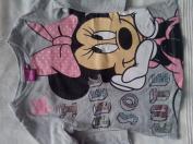 Tričko minnie s dlhým ruk