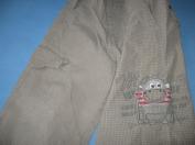 Plátené opicove nohavice