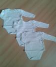 Biele body – 3 ks,