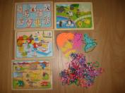 Puzzle,prevliekačky