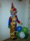 Karnevalový kostým klauna