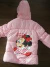 Ružová bunda s minnie
