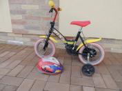 Bicykel Dino + prilba car