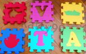 Veľké penové puzzle