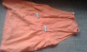 Oranžova sukňa s trakmi
