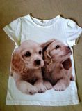 Tričko so psíkmi