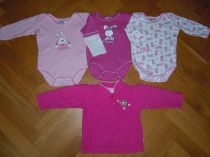 Flaušová mikina+3 ks body