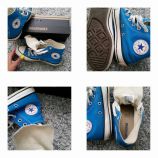 Modre tenisky convers