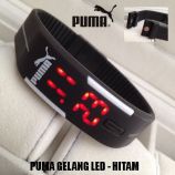 Led hodinky black