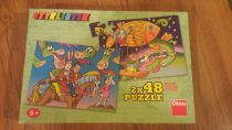 Dino puzzle, 2x 48ks