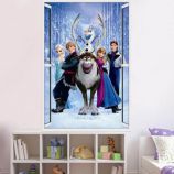 Nálepky na stenu - frozen