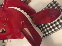Slip-on červene tenisky