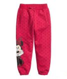 Červené minnie tepláky